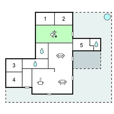 5 Bedroom Cozy Home In Ebeltoft Nyaraló Ebeltoft
